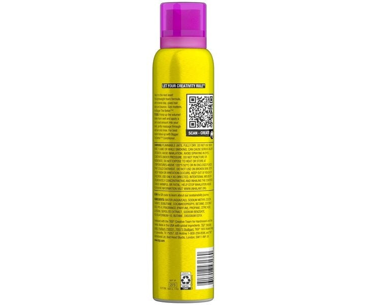 TIGI Bigger The Better Volume Foam Shampoo 200ml