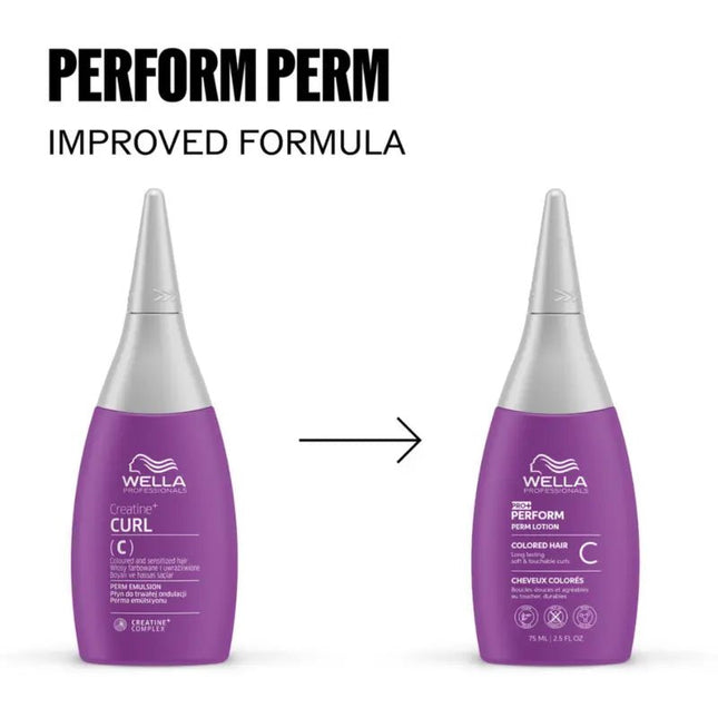Wella Curl Perform+ Perm Lotion 75ml C kopen bij Hairwebshop