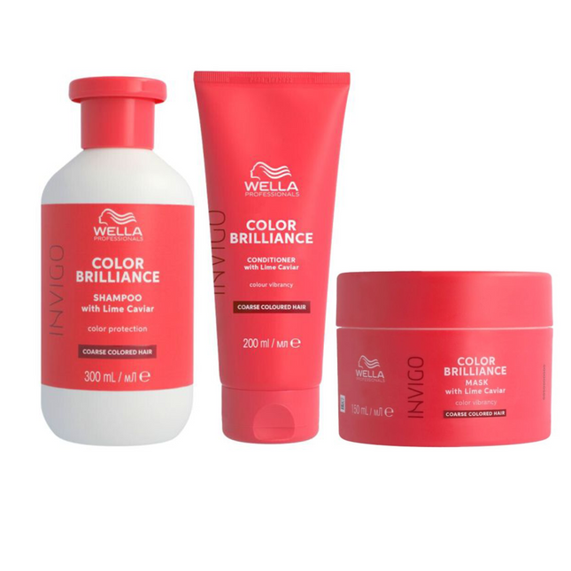 Wella Wella Color Brilliance Coarse Triple Set