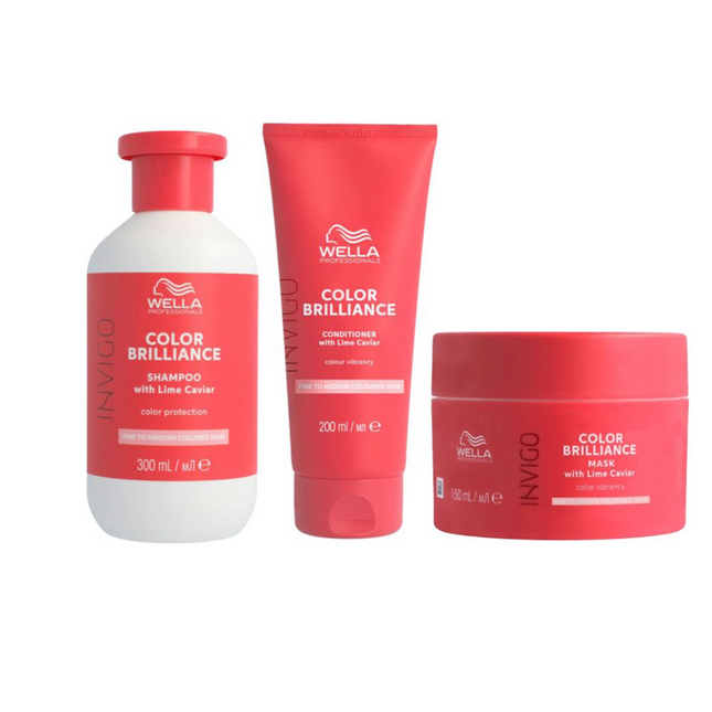 Wella Wella Color Brilliance Fine Triple Set