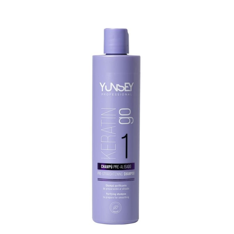 Yunsey Keratin Go Pre-Straightening Shampoo Step 1 500ml kopen bij Hairwebshop